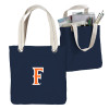Thumbnail image for  Allie Navy Canvas Tote