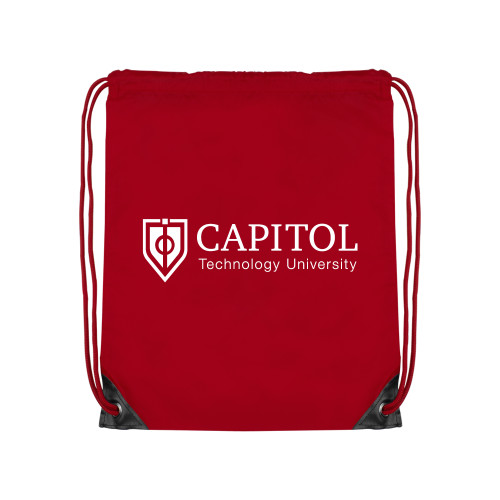  Red Drawstring Backpack - Primary Mark