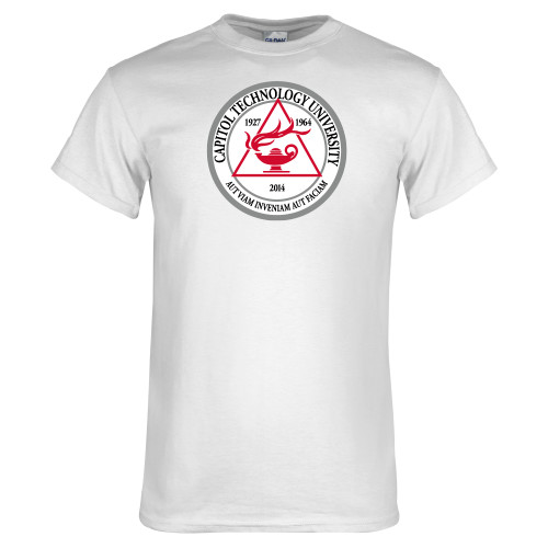  White T Shirt - University Seal