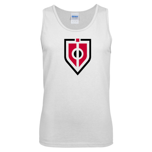  White Tank Top - Shield