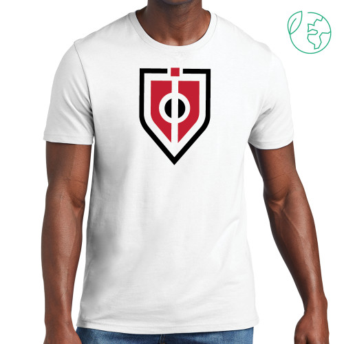  Allmade White Organic Cotton Tee - Shield