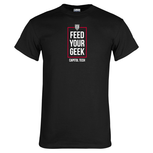  Black T Shirt - Feed Your Geek