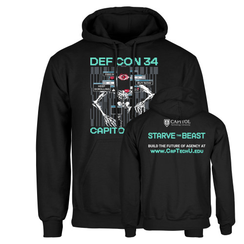  Black Fleece Hoodie - DEF CON 34