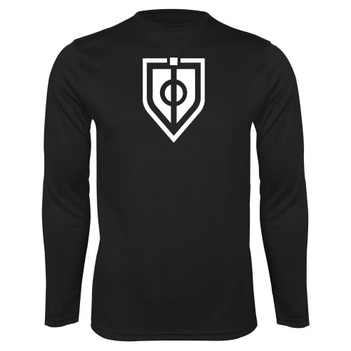  Black Performance Long Sleeve Shirt - Shield