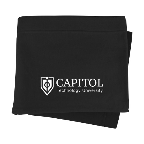  Black Sweatshirt Blanket - Primary Mark
