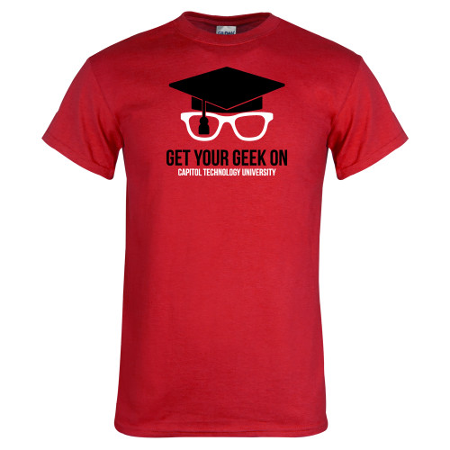  Red T Shirt - Get Your Geek On