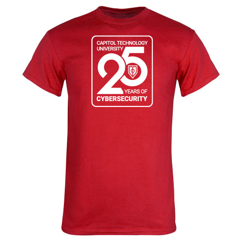  Red T Shirt - CTU - 25 Years of Cybersecurity