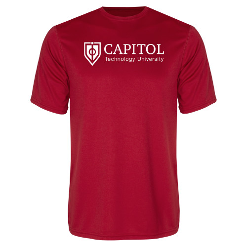  Red Performance Tee - Primary Mark