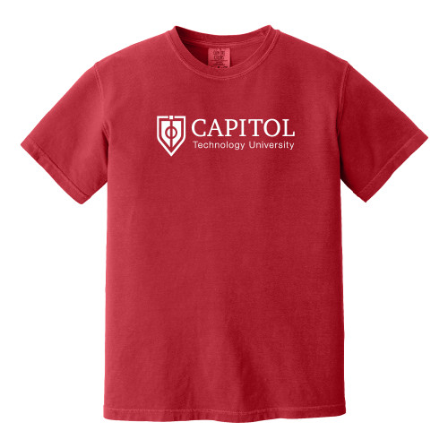  Comfort Colors Red T Shirt - Primary Mark