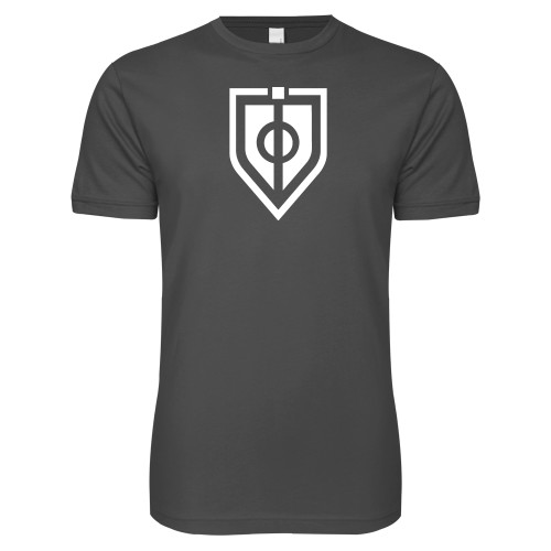  Next Level Charcoal SoftStyle T Shirt - Shield
