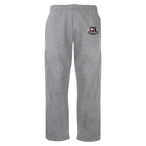  Grey Fleece Open Bottom Pant - Chargers