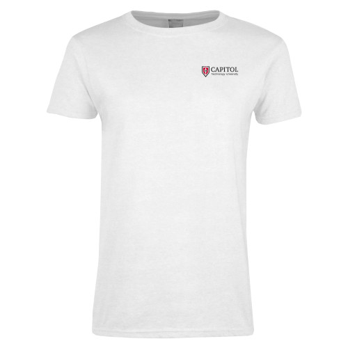 Main Image for  Womens White Short Sleeve Tee
