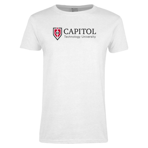 Main Image for  Womens White Short Sleeve Tee