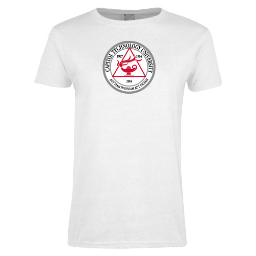 Main Image for  Womens White Short Sleeve Tee