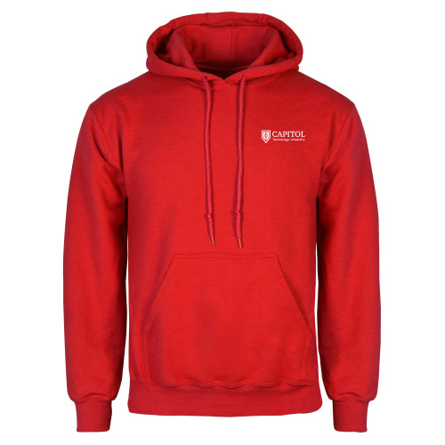  Red Fleece Hoodie - Primary Mark