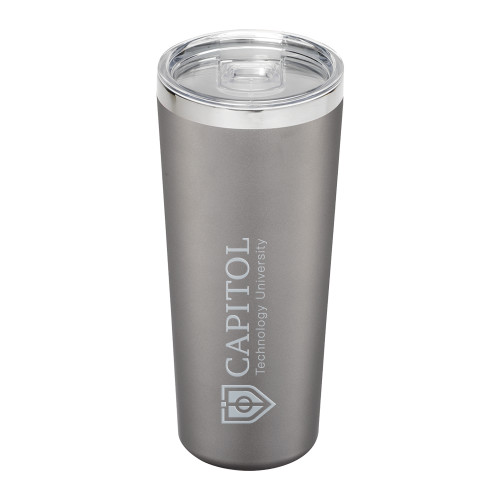  Thor Vacuum Insulated Grey Tumbler 22oz - Primary Mark  Engraved