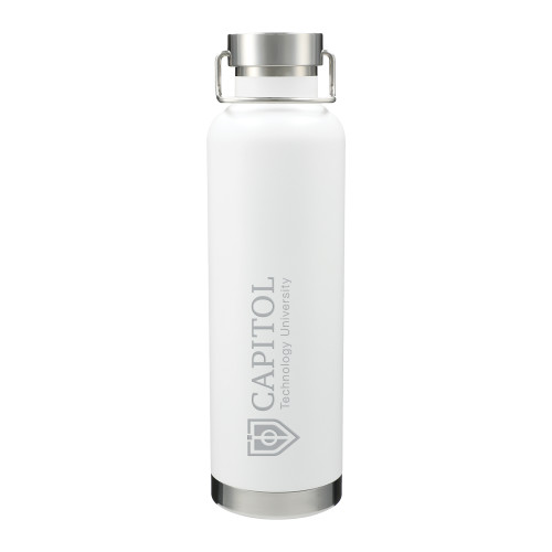  Thor Copper Vacuum Insulated White Bottle 32oz - Primary Mark  Engraved