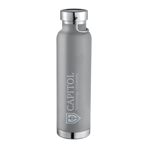 Thor Copper Vacuum Insulated Grey Bottle 22oz - Primary Mark  Engraved