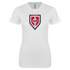 Thumbnail image for  Next Level Womens White Boyfriend Tee