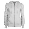 Thumbnail image for  ENZA Womens White Fleece Full Zip Hoodie