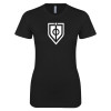 Thumbnail image for  Next Level Womens Black Boyfriend Tee