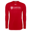 Thumbnail image for  Under Armour Red Long Sleeve Tech Tee