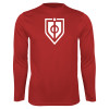 Thumbnail image for  Red Performance Long Sleeve Shirt