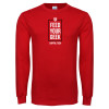 Thumbnail image for  Red Long Sleeve T Shirt