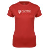Thumbnail image for  Womens Red Performance Tee