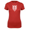 Thumbnail image for  Womens Red Performance Tee