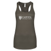 Thumbnail image for  Next Level Womens Charcoal Racerback Tank