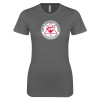 Thumbnail image for  Next Level Womens Charcoal Boyfriend Tee