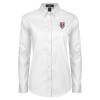 Thumbnail image for  Womens White Twill Button Down Long Sleeve