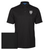 Thumbnail image for  Black Performance Fine Jacquard Polo