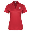 Thumbnail image for  Womens Red Performance Fine Jacquard Polo