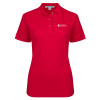 Thumbnail image for  Womens Silk Touch Red Pique Polo