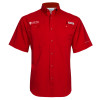 Thumbnail image for  Columbia Red Tamiami Performance Short Sleeve Shirt