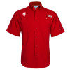 Thumbnail image for  Columbia Red Tamiami Performance Short Sleeve Shirt