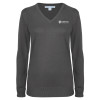 Thumbnail image for  Womens Charcoal Heather VNeck Sweater