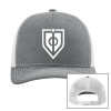 Thumbnail image for  Richardson Heather Grey/Light Grey Trucker Hat