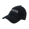Thumbnail image for  Black Unstructured Adjustable Low Profile Hat