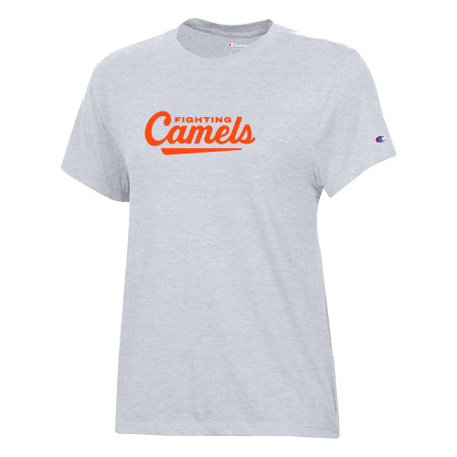 Campbell Champion Womens Oxford Grey Core Short Sleeve Tee-XS