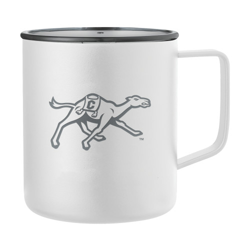 Campbell Rover Camp Vacuum Insulated White Mug 14oz