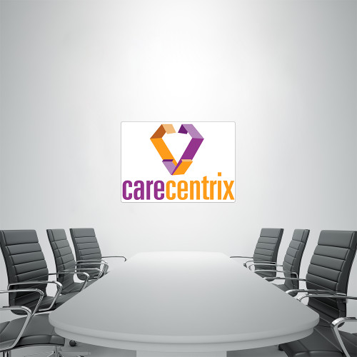 3 ft x 3 ft Fan WallSkinz-Stacked Logo