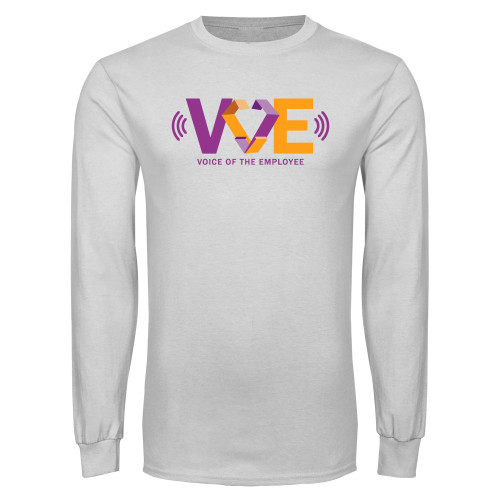 White Long Sleeve T Shirt-VOE