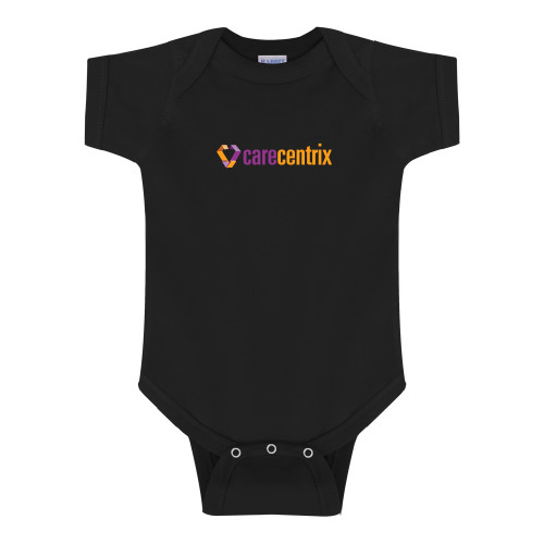 Black Infant Onesie-Primary Mark
