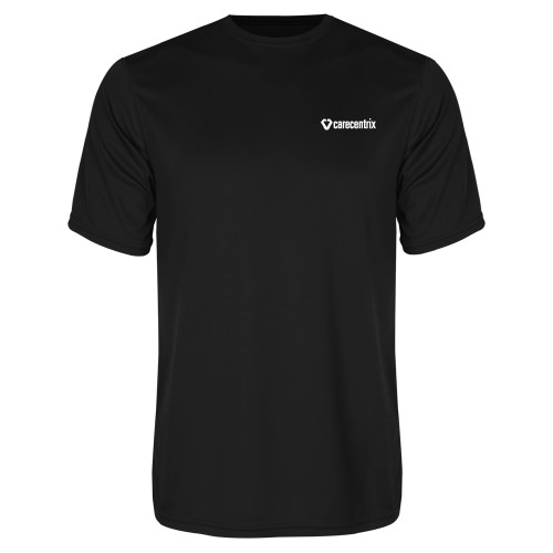 Black Performance Tee-Primary Mark