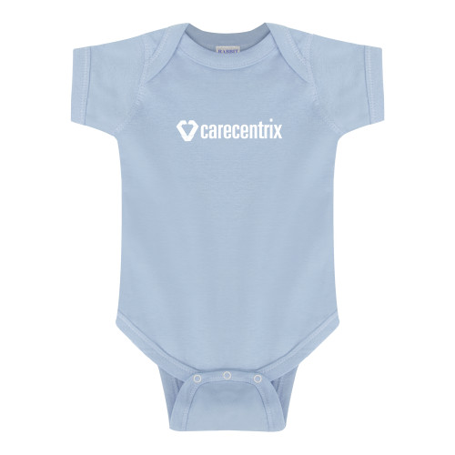Light Blue Infant Onesie-Primary Mark