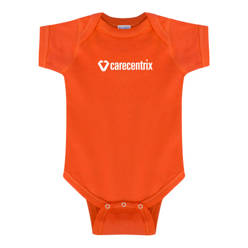 Orange Infant Onesie-Primary Mark