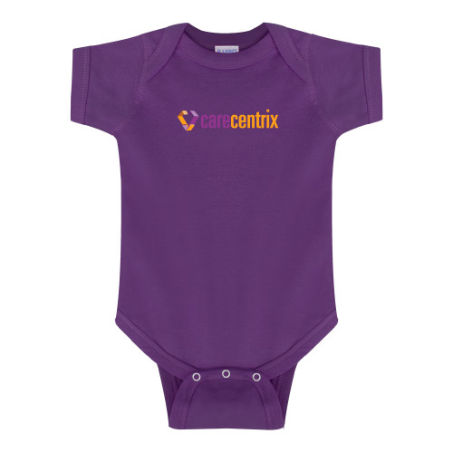 Purple Infant Onesie-Primary Mark